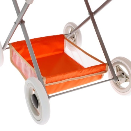 Puppet stroller No. 4, Orange color with beige-6