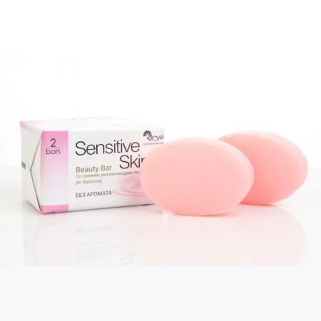Soap Arya Home Sensitive Skin, white color, 100 g