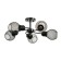 Chandelier 2718/5 E27 40W Black 58x58x28 cm Bayerlux