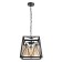 Lamp Bayerlux 2624/3 E27 40W Black 37x37x37-137 cm