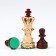 Chess Polish wooden large Madon "Ambassador", 54 x 54 cm, King H-12 cm