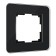 Frame for 1 post Elite (black, glass) W0012448