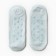 Women's socks shortened non-slip, blue color, size 36-39