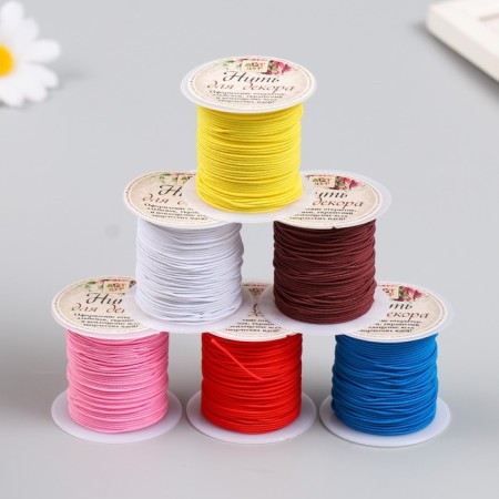Decorative cord for creativity "Gum" winding 5 meters mix-3