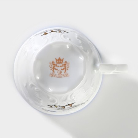 Tea cup "Rococo. Geese ", 250 ml, porcelain, mix-3