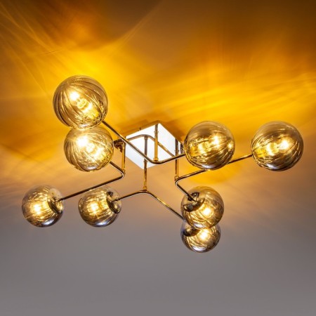 Evita 8x40W E14 chandelier chrome-2