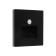 Built -in lamp, for the stairs, engine sensor, 1.5 watts, 60 lm, 3000k, 220V, black