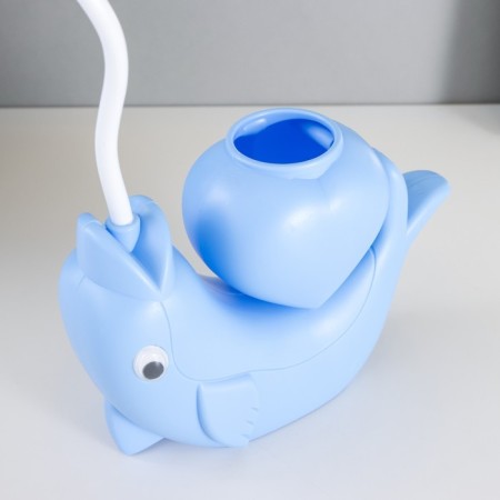Dolphin table lamp LED 3W USB AKB Blue 14.5x5x28 cm Risalux-6