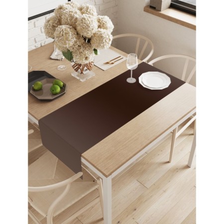 The path on the table "Brown overflow", Oxford, size 40x145 cm