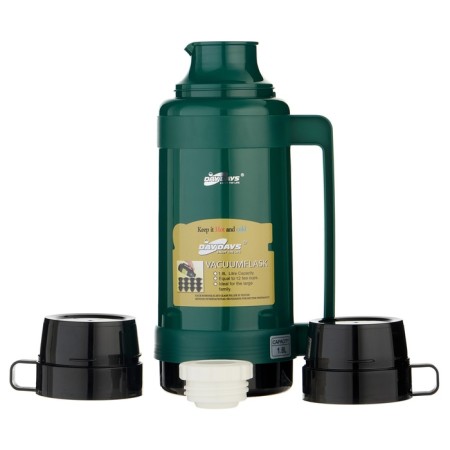 Thermos 1.8 l, with a glass flask, 12 x 36 cm, green-2