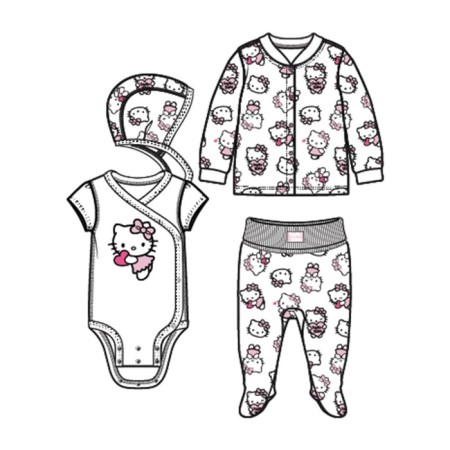 Set for girls: T -shirt, leggings, height 56 ​​cm-2