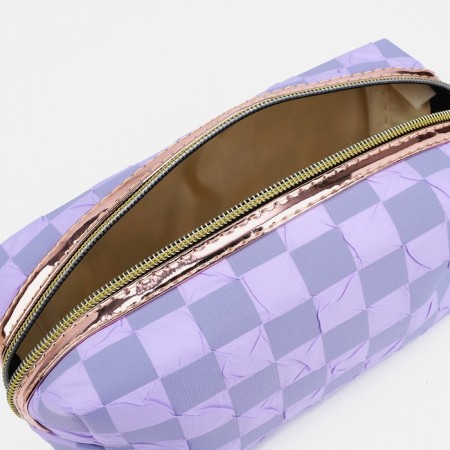 Lightning cosmetic bag, lilac color-2