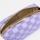 Lightning cosmetic bag, lilac color