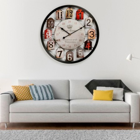 Wall clock, series: loft, D-50 cm-3