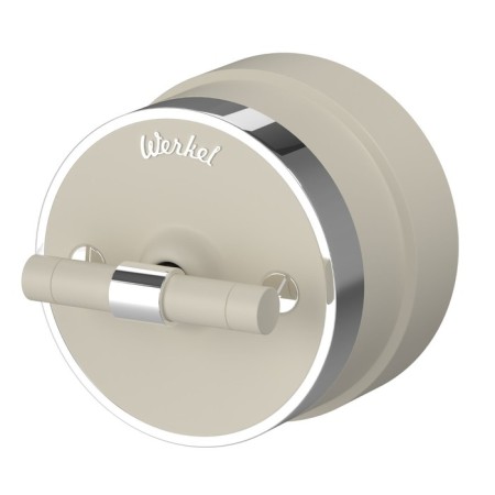 Vintage W5822055 switch, 4 positions, two -clavy, ivory matte chromium