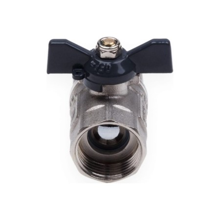 Ballic Aqualink, PN 50 tap, internal/internal thread 3/4 ", butterfly, nickel.-4