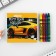 Gift set: notebook coloring and wax crayons "coolest"
