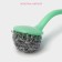 Washing sponge with a handle of a shares, 26 × 6.5 cm, metal, color mix