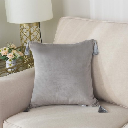 Pillowcase Sofi de Marko "Katherine", size 45x45 cm, color gray color