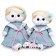 Soft toy "Lee in a sea dress and knitted beret", 24 cm