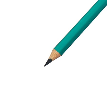 Pencils 24 colors Calligrata, economical, sharpened, hexagonal, plastic, pencil case and 3 blackographic pencils with an eraser as a gift, mix-9