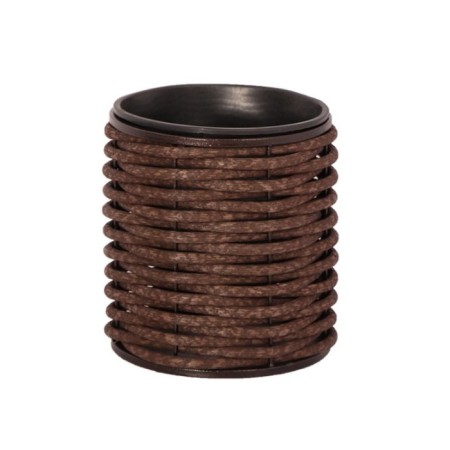 Wazon wicker, 38 × 40 cm, brown, 20 l, Deckwood