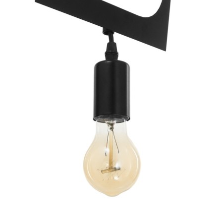 Bayerlux lamp "Figure 2" E27 40W black 35x19 cm-5