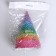Paper cap “Happy Birthday”, glitter, set 6 pcs
