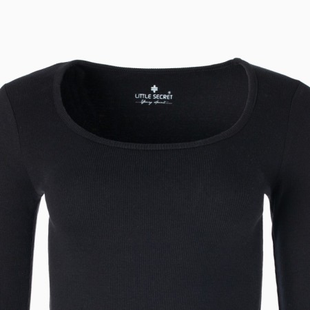 Women's longing, black color, size l (46)-8