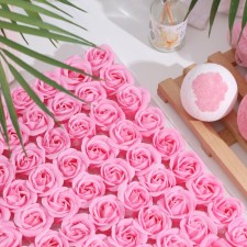 Soap roses, set 81 pcs