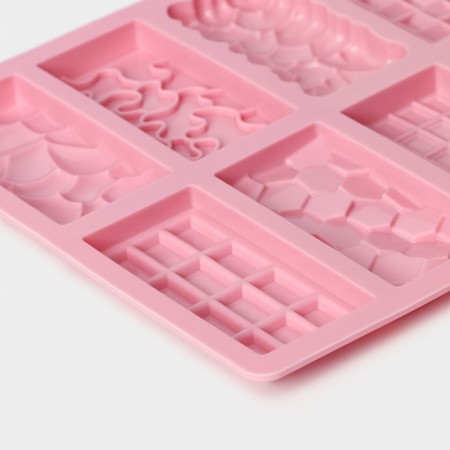 A set of chocolate forms “Chocolate Assorted”, 2 pcs, silicone-6