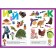 Learning letters and numbers. For children from 3 to 6 years old