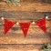 Set for creating the New Year's garland "flags"