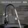 Kitchen mixer Zein ZF-011, cartridge ceramics 40 mm, brass, black