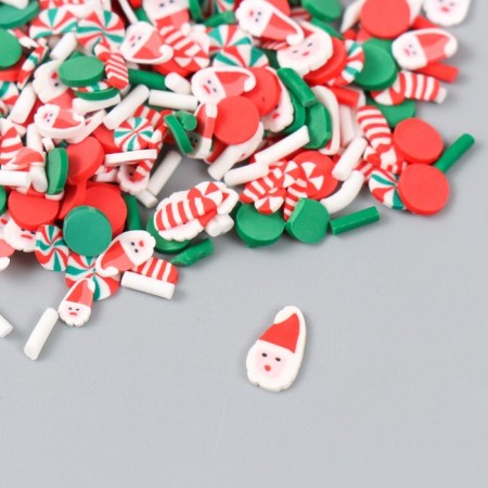 Decor for creativity plastic "New Year's mood" 20 g-1