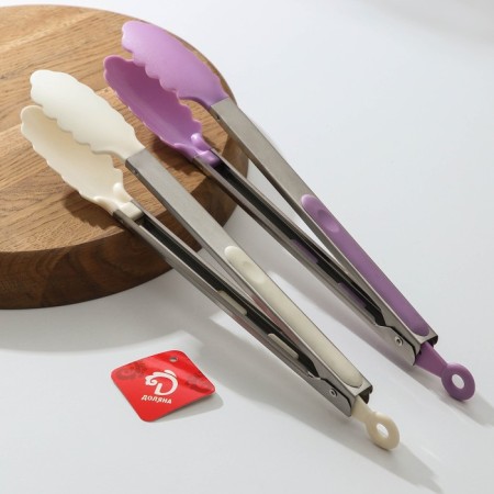 Universal forceps for the side dish "Liszt", 33 cm, color mix-4