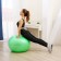 Fitball ONLYTOP, D = 85 cm, 1400 g, anti -wings, green color