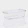 Form made of heat -resistant glass for baking and baking rectangular shade "Cupcake", 1.5 l, 27 × 14 × 7 cm