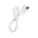D -01L cable, Lightning - USB, 2.4 A, 1 m, white