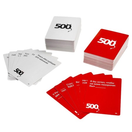 Board game "500 evil cards"-2