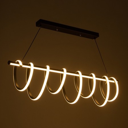 Lamp with PDD "Aksel" LED 120W 3000-6000K Black 90x25x18 cm-4