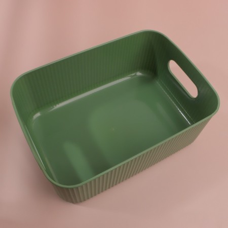 Organizer for storing cosmetic supplies, with a lid, 24 × 16.5 × 9.2 cm, color mix-5