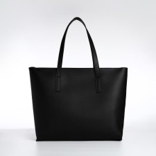 Female bag Textura, chover, large size, black color