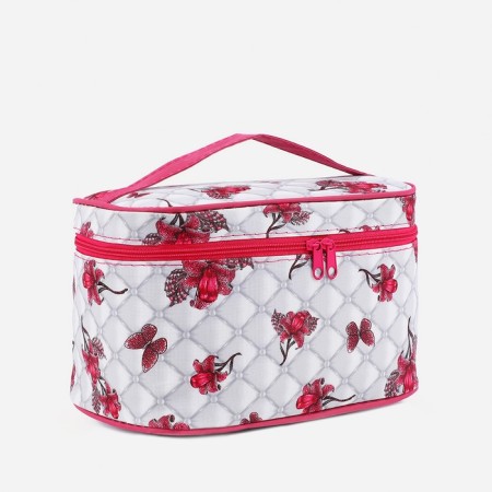 Lightning cosmetic bag, gray color
