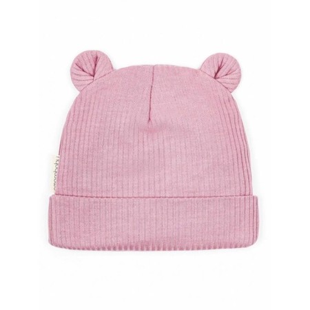 Children's cap Amarobaby Fashion Bear, size 38-40, pink color-3