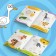Stickers-Polovinki "Funny animals", Blue Tractor