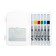 A set of acrylic markers 6 colors, a round tip, for any surface