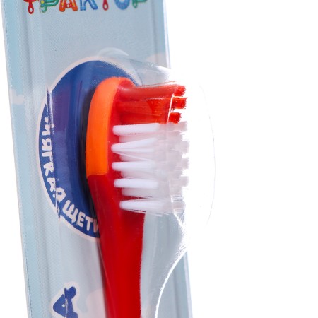Master dent toothbrush for children, blue tractor, red-2