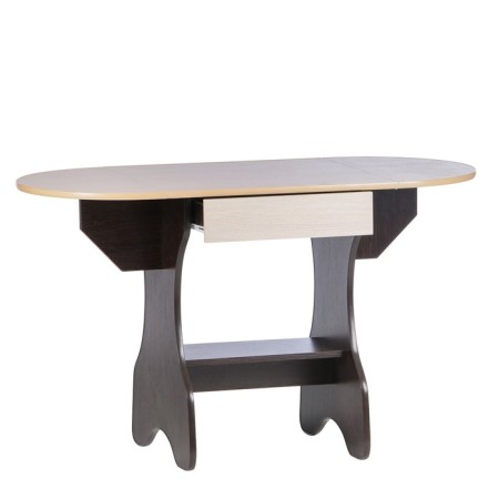 Dining table, 620/1235x600x750, Wenge/Dub milk-1