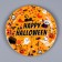 Paper plate "Happy Halloween", in a set of 6 pcs.